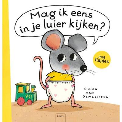 Mag ik eens in je luier kijken? Boek + knuffel (Hardback)