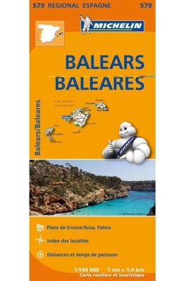 Michelin Wegenkaart 579 Balears / Balearen (Paperback) Michelin Wegenkaart 579 Balears / Balearen (Paperback)