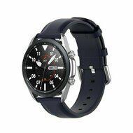 Garmin Vivoactive 4 / 4L - Classic leren bandje - Donkerblauw - leather - thumbnail