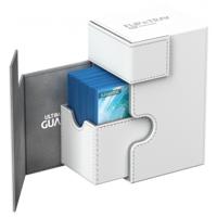 Ultimate Guard Flip´n´Tray  Deck Case 80+ Standard Size XenoSkin White - thumbnail
