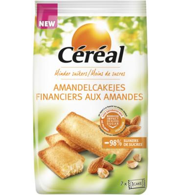 Cereal Amandelcakejes minder suikers 175 Gram