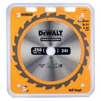 DeWalt Accessoires Cirkelzaagblad 250x30x24t, positief 10°, kerf 3mm - DT1956-QZ - thumbnail