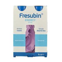 Fresubin Energy drink cassis 200ml 4 Stuks - thumbnail