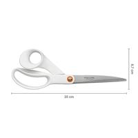 Fiskars universele schaar, l: 24 cm, rechtshandig, wit, 1 stuk - thumbnail