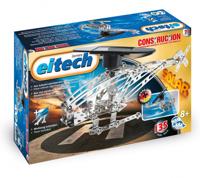 Eitech constructieset helikopter solar staal zilver 138 delig - thumbnail