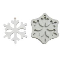 DIY bakken kerst serie modellering fondant siliconen mal (kerst Snowflake) - thumbnail