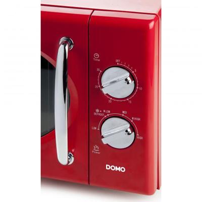 DOMO DO2925 Magnetron Rood 900 W Timerfunctie