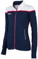 Reece 865610 Varsity Stretched Fit Jacket Full Zip Ladies - Navy-White - M - thumbnail