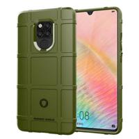 Schokbestendige volledige siliconen beschermhoes voor Huawei Mate 20 X Protector Cover (leger-groen) - thumbnail