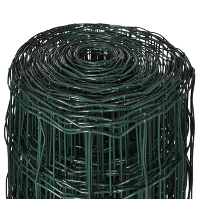 Euro hek 25x0,8 m staal groen