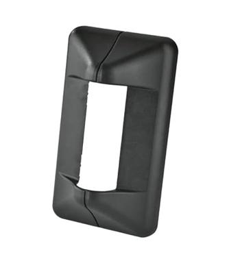Konig & Meyer 24463 cover voor speaker wall mount (zwart)