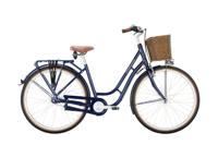 EXCELSIOR stadsfiets "swan-retro alu fw" (#1) bike excels.swan-retro fw alu 28/53 7sp dark blue - thumbnail