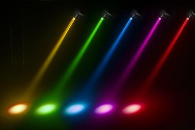 BeamZ PS12W LED pinspot 12W RGBW IR