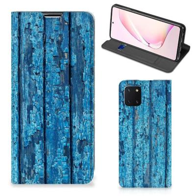 Samsung Galaxy Note 10 Lite Book | Wallet Case | Wood Blue