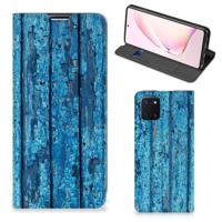 Samsung Galaxy Note 10 Lite Book | Wallet Case | Wood Blue - thumbnail