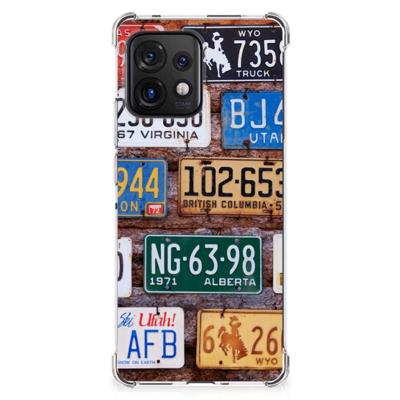 Motorola Edge 40 Pro Anti-shock Hoesje met foto Kentekenplaten Motorola Edge 40 Pro Anti-shock Hoesje met foto Kentekenplaten