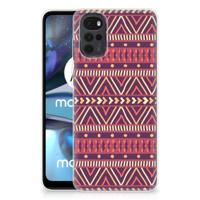 Motorola Moto G22 | TPU bumper | Aztec Paars - thumbnail
