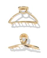 HEMA Haarklem 4.5cm goud - 2 stuks - thumbnail