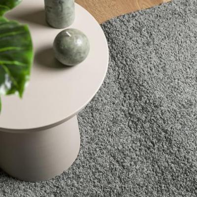 VidaXL Vloerkleed pamplona shaggy hoogpolig modern 60x110 cm groen