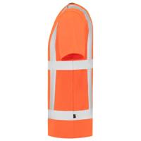 Tricorp 103005 T-shirt RWS Birdseye - fluor orange - maat XL - thumbnail
