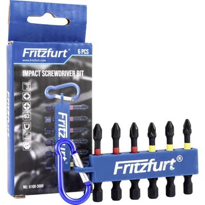 FRITZFURT 6100-3006 Bitset 6-delig PH, PZ Hold-functie