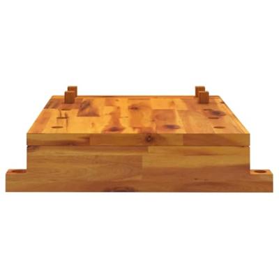 VidaXL Tafelwerkbank met bankschroef 52x44x9,5 cm massief acaciahout VidaXL Tafelwerkbank met bankschroef 52x44x9,5 cm massief acaciahout