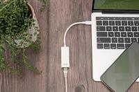 Digitus USB-C til RJ45 adapter, alu., Chipset RTL8153 - thumbnail