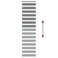 Zebra rolgordijn 60x230 cm stofbreedte donkergrijs 55,9 cm - thumbnail