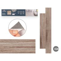 Lijmen GiftDecor Parquet Grijs 24 Stuks - thumbnail