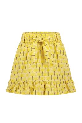 Like Flo Meisjes rok met riem - Butter