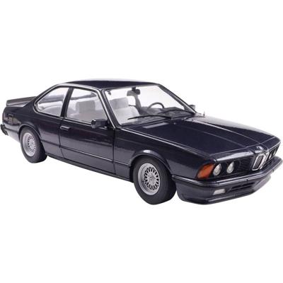 Solido Auto BMW 635 CSI (E24) flitsers blauw Kant-en-klaar model Personenauto (model)