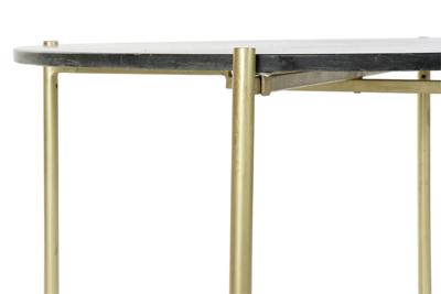 Hoofdtafel DKD Home Decor 81 x 81 x 44 cm Marmer Ijzer