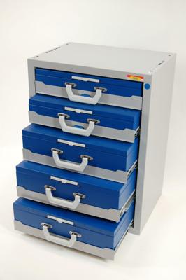 Little Jumbo Lege kast voor stalen koffers 2x66 en 3x100 mm - 2195366903