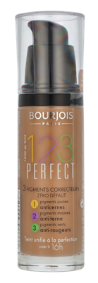 Bourjois 123 Perfect Flawless Complexion 16Hrs 57 Hâle Clair Foundation 30 ml Dames