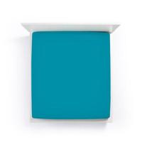 Bella Donna Bella Donna Hoeslaken Jersey Eenpersoons petrol-0545 90/190-100/220 - thumbnail