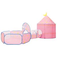 VidaXL Kinderspeeltent 301x120x128 cm roze - thumbnail