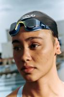 Zwembril Speedo Fastskin Hyper Elite Mirror Blauw Één maat - thumbnail