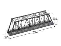 NOCH 21320 H0 Vakwerkbrug 1 spoor Universeel (l x b x h) 360 x 70 x 106 mm - thumbnail