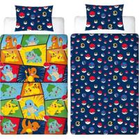 Dekbedovertrek set Pokémon 25 x 5 x 29 cm Multicolour Bed van 140 2 Onderdelen - thumbnail
