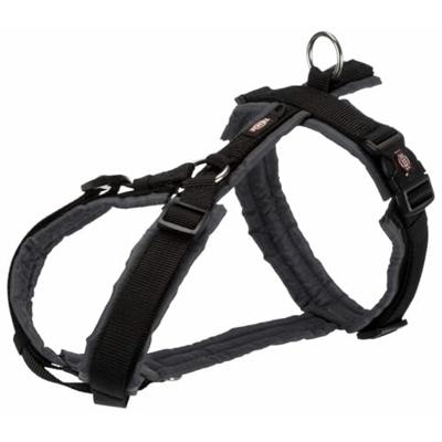 TRIXIE HONDENTUIG PREMIUM TREKKING ZWART / GRIJS 62-74X2,5 CM TRIXIE HONDENTUIG PREMIUM TREKKING ZWART / GRIJS 62-74X2,5 CM