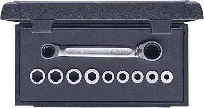 KS Tools 503.4645 503.4645 Dubbele ringsleutel Sleutelbreedte (metrisch) 8 - 17 mm KS Tools 503.4645 503.4645 Dubbele ringsleutel Sleutelbreedte (metrisch) 8 - 17 mm