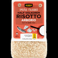 Jumbo Half Volkoren Risotto Arborio 250 g - thumbnail