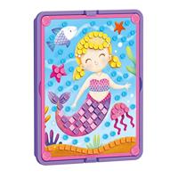 Quercetti insteek mozaïek prinses, 300 pins - thumbnail