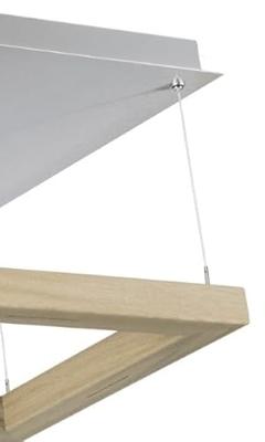 HerzBlut Led plafondlampLeonora van hout - oak nature - 10433