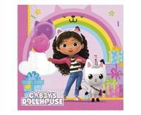 Servetten Gabby's Poppenhuis, 20st. - thumbnail