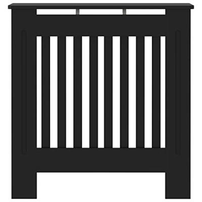 Radiatorombouw 78 cm MDF zwart - thumbnail
