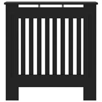 Radiatorombouw 78 cm MDF zwart - thumbnail