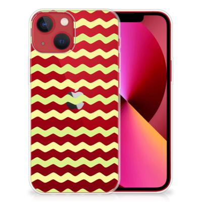 Apple iPhone 13 | TPU bumper | Waves Yellow