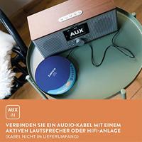 Lenco Draagbare CD-speler met oplaadfunctie Blauw - CD-011BU - thumbnail