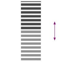 VidaXL Zebra rolgordijn 90x230 cm stofbreedte 85,9 cm zwart - thumbnail